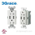 15A/20A Usb Charger Outlet 4.2A Saída